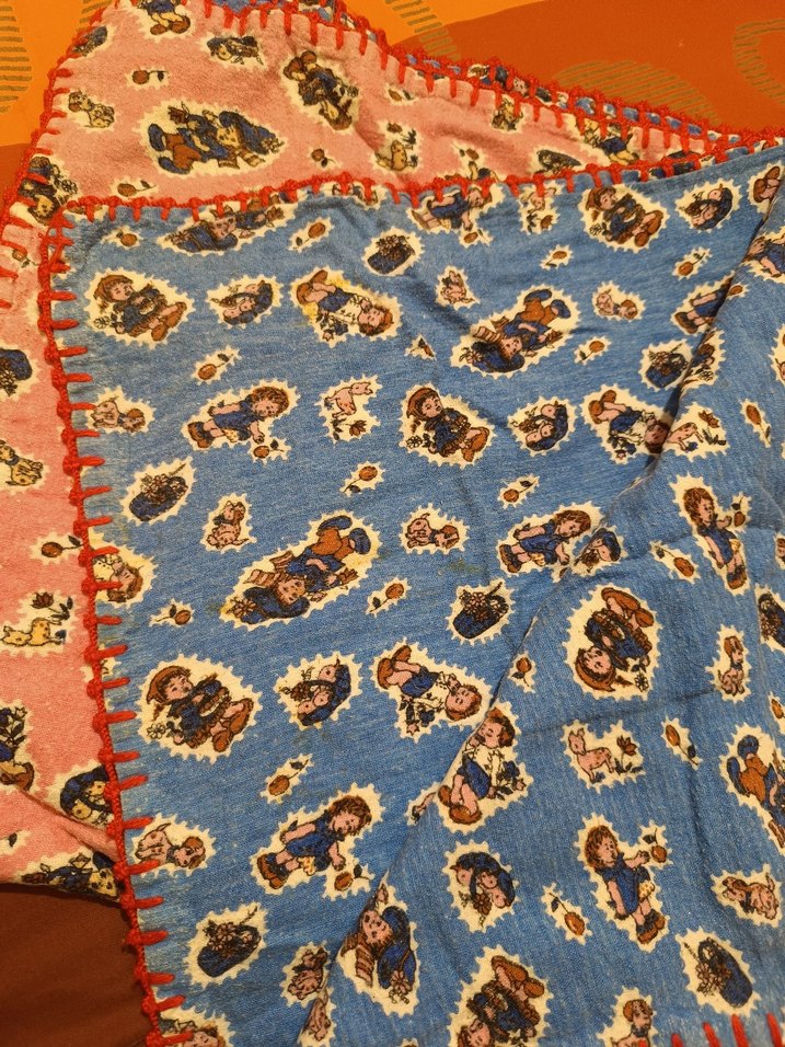 Çocuk Nakışlı Çok Renkli Battaniye - Görsel 3