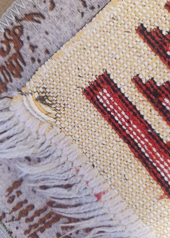 Çok Renkli Desenli Geleneksel Kilim - Görsel 5