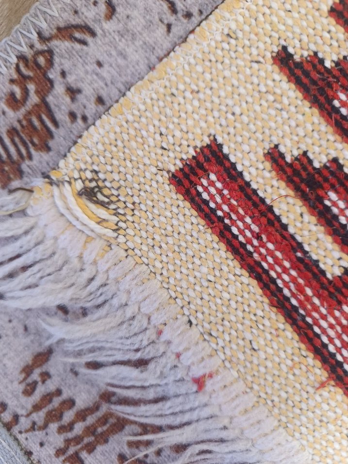 Çok Renkli Desenli Geleneksel Kilim - Görsel 5