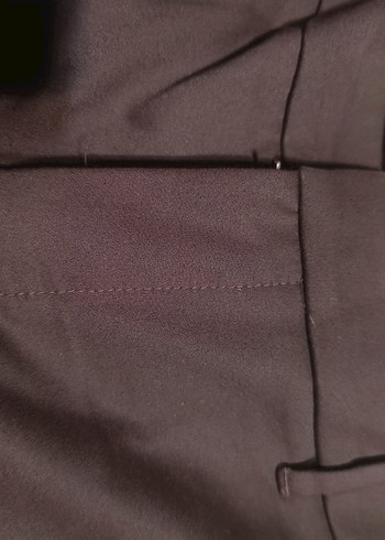 Regular Fit Kadın Kumaş Pantolon orjinal zara - Görsel 6