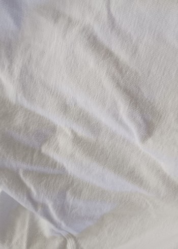 Beyaz Kapüşonlu Uzun Kollu Sweatshirt - Görsel 5