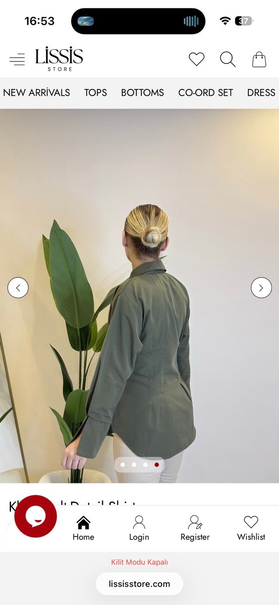 Kemer Detaylı Kadın Gömlek - Görsel 4