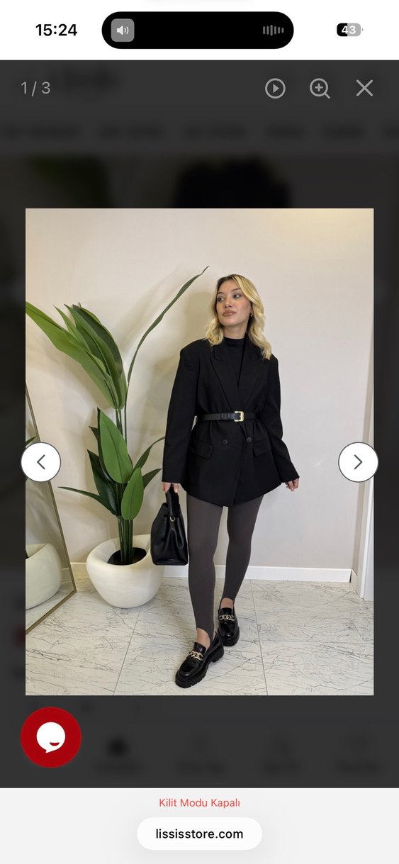 Vizon Füzo Kadın Tayt - Görsel 2