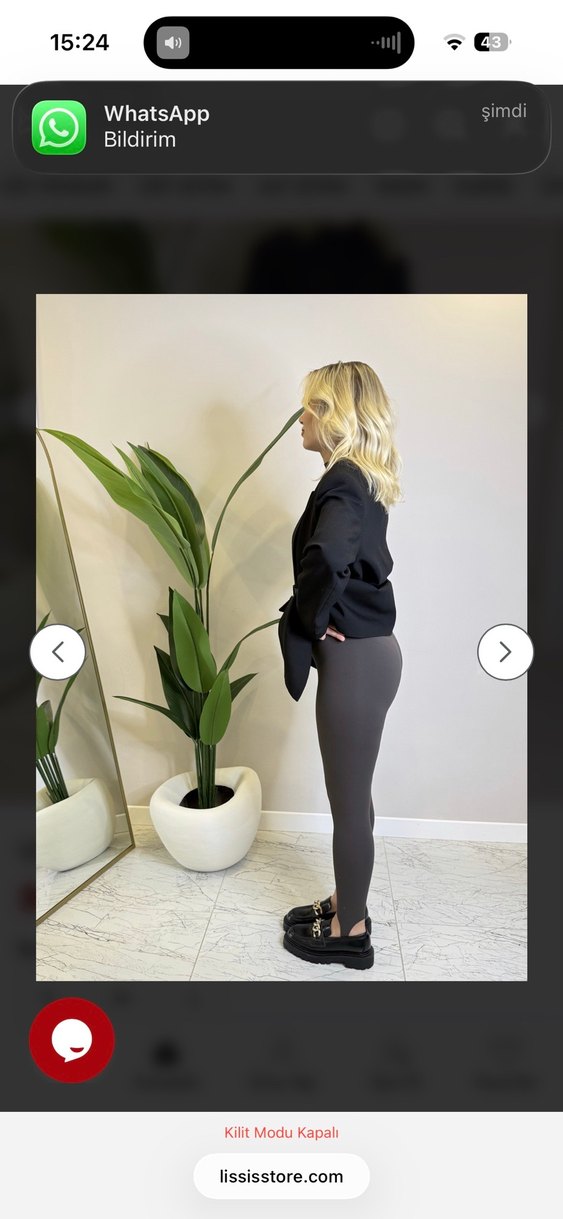 Vizon Füzo Kadın Tayt - Görsel 3