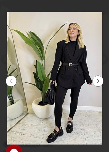 Siyah Kadın Füzo Tayt - Görsel 2