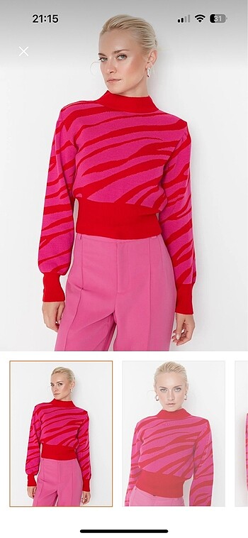 Trendyol milla crop kazak