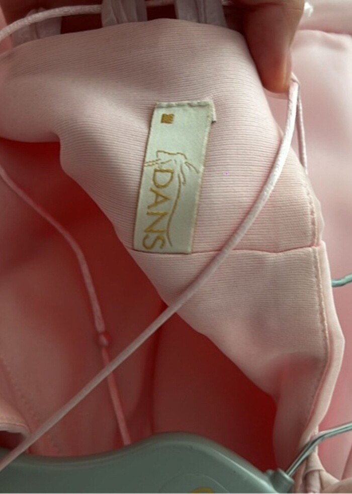 ABİYE ELBİSE PEMBE - Görsel 4