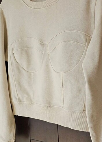 Zara Zara crop sweatshirt 