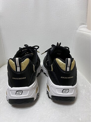 39 Beden siyah Renk Skechers D?lites Deri Sneaker