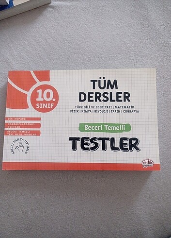 10. Sınıf tyt tüm dersler el kitabı soru bankası 