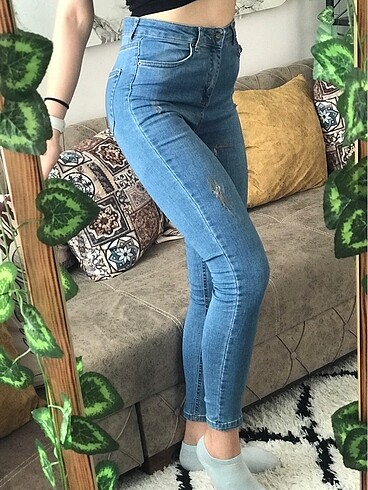 29 Beden mavi Renk Mavi jeans