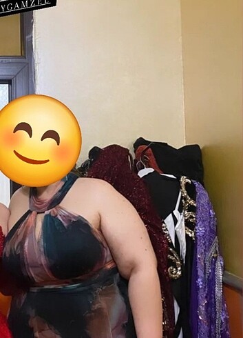diğer Beden Renkli elbise