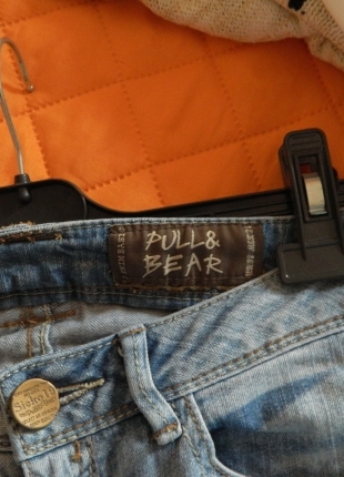Pull and Bear Pull and Bear Yırtık Model Kot