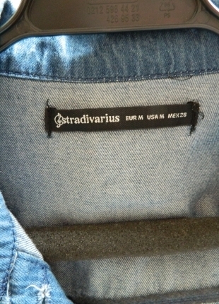  Stradivarius İnce Mevsimlik Kot Ceket