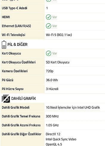 CASPER NIRVANA X500 LAPTOP - Görsel 5