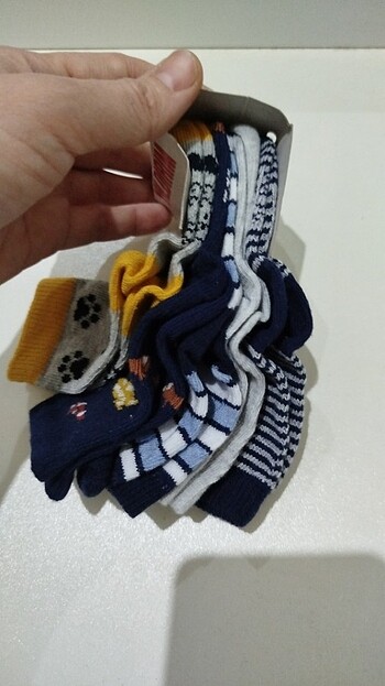 5-li bebek çorap - Görsel 2