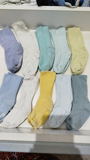 H&M# koton bebek çorap - Görsel 2