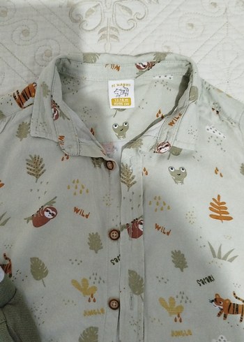 LC Waikiki Bebek Erkek Kısa Kollu Pamuklu Takım