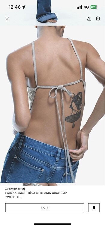 Zara Parlak taşlı top