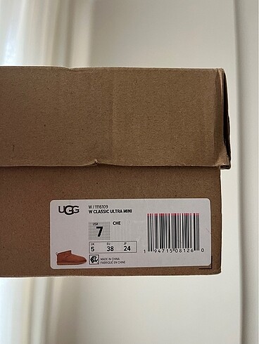 Ugg Ugg ultra mini taba rengi orjinal
