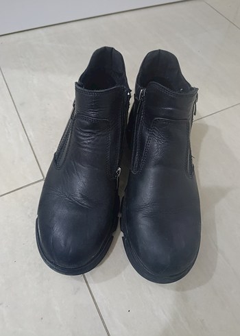 Fermuarlı Siyah Erkek Kauçuk Bot - Görsel 2