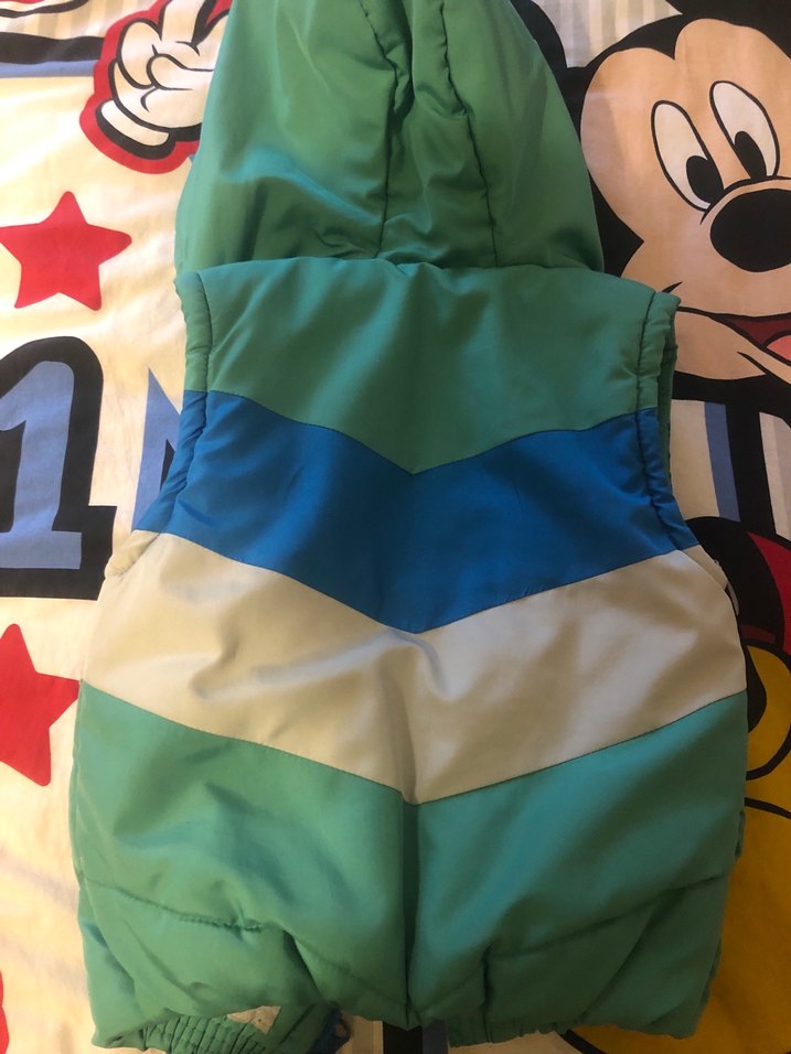 Çocuk Kapüşonlu Fermuarlı Şişme Yelek - Görsel 4