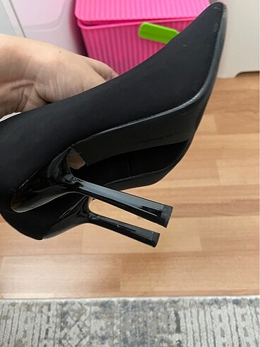 39 Beden siyah Renk Siyah Stiletto