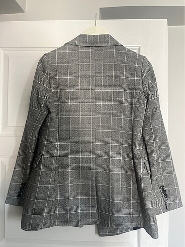 xs Beden gri Renk Blazer Çizgili