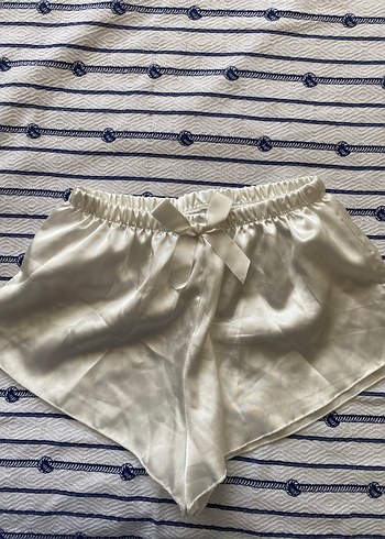 Saten Mini Şort gecelik alt