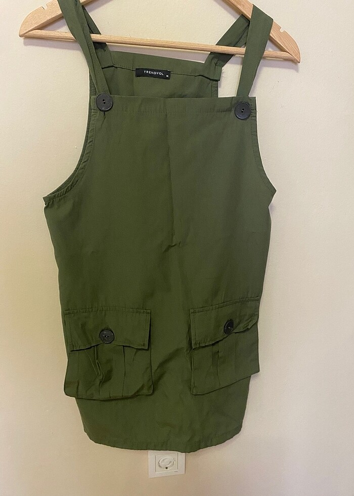 Salopet haki renk - Görsel 2