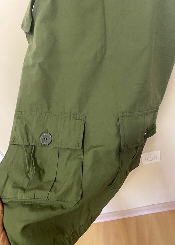 Salopet haki renk - Görsel 3