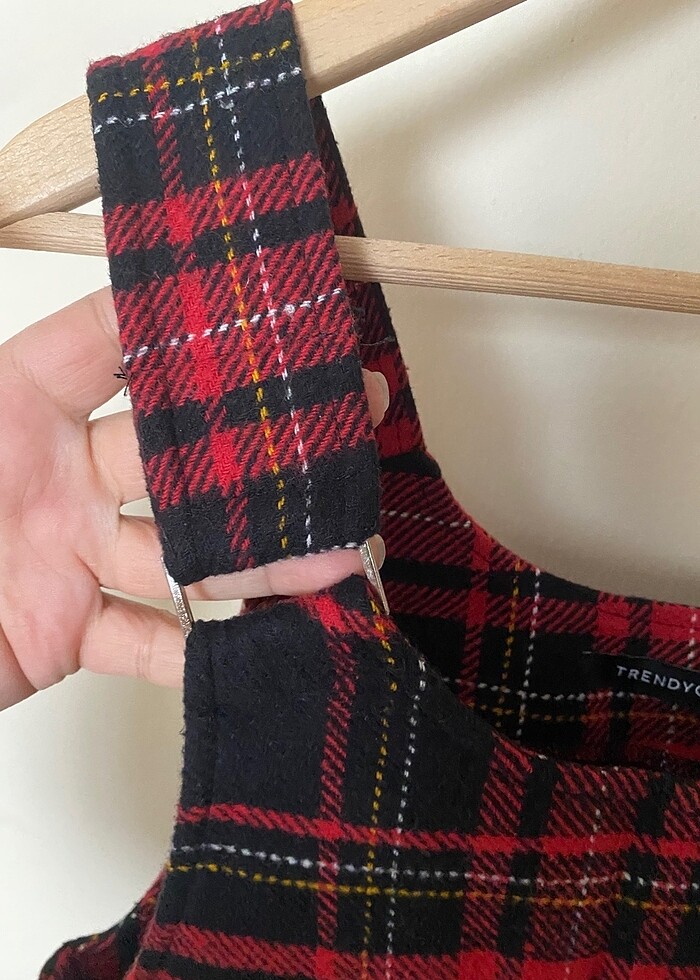 Salopet ekose desen - Görsel 4