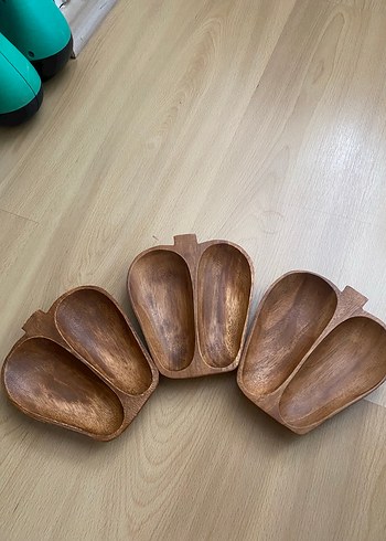 Beden Bambu çerezlik 3 lü set