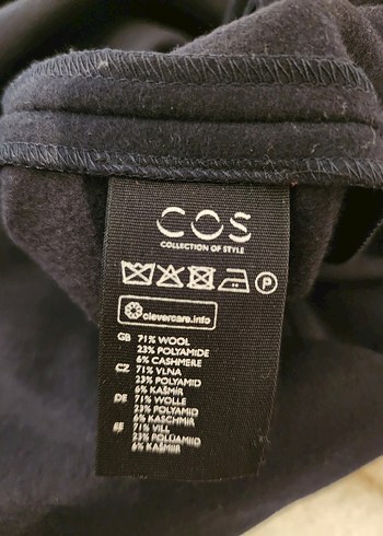 Cos Anvelop Kaşmir Etek - Görsel 3