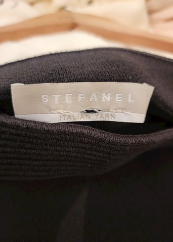 Stefanel Siyah Triko Etek - Görsel 2