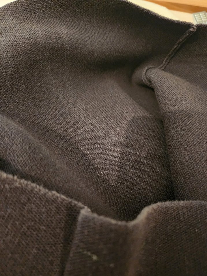 Stefanel Siyah Triko Etek - Görsel 3