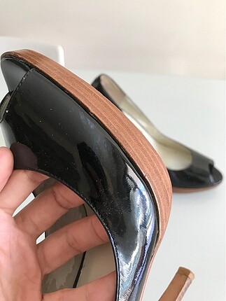 Steve Madden Siyah Rugan Stiletto - Görsel 4