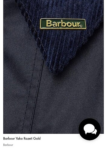 Barbour Ceket Rozeti.