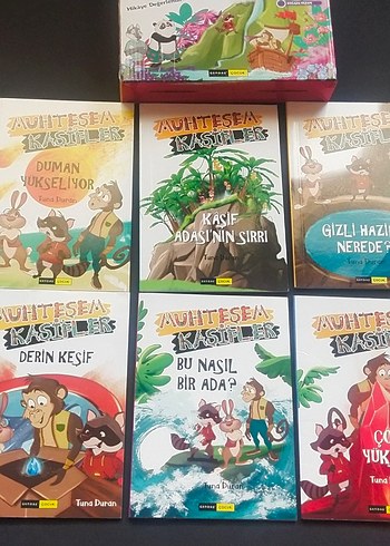 Muhteşem Kaşifler Çocuk Kitap Seti