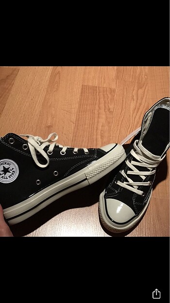 40 Beden siyah Renk Converse Chuck 70s