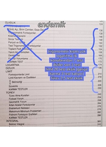 Ayt Matematik Set ( Ayt Matematik Endemik + Ayt Matematik Bilgi