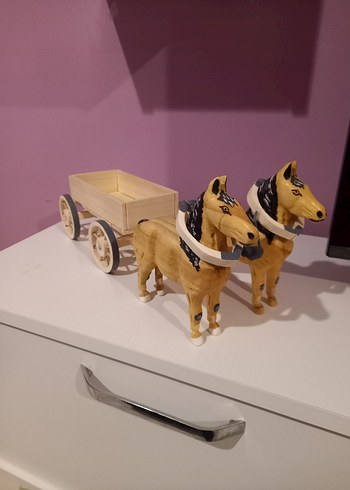 Atlı araba figürü - Görsel 2