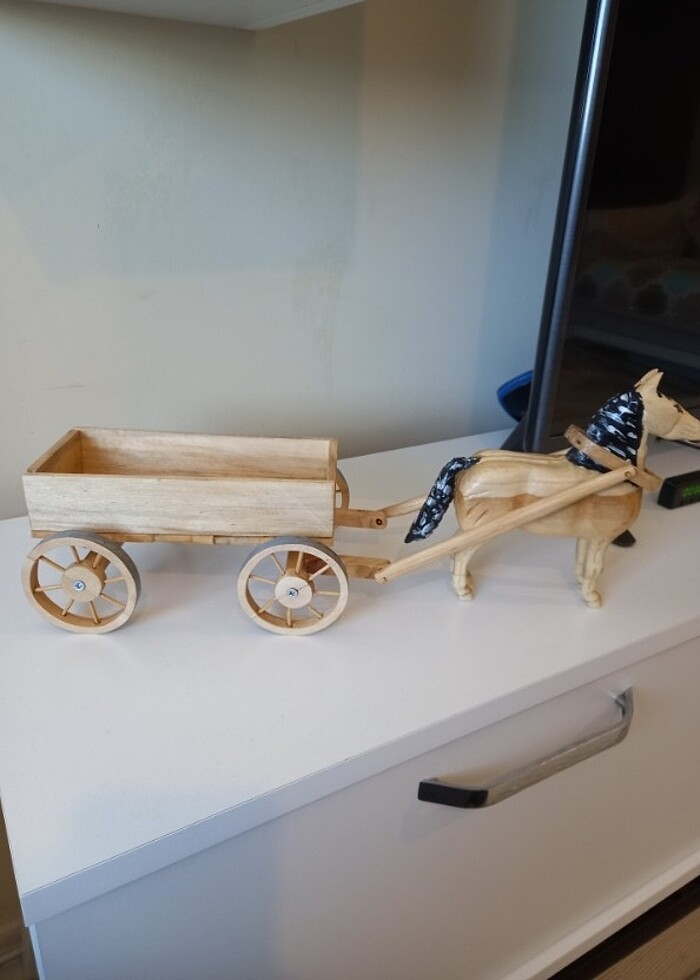 Atlı araba figürü - Görsel 5