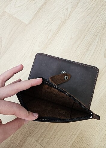 El yapımı Deri cüzdan - Görsel 6