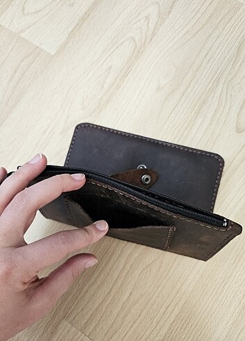 El yapımı Deri cüzdan - Görsel 7
