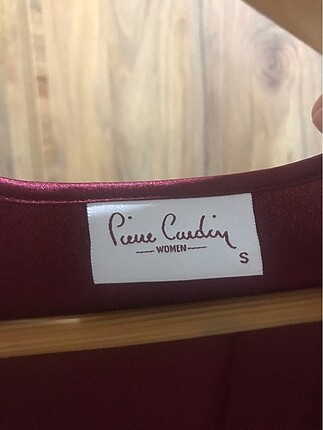 s Beden bordo Renk Pierre cardin sabahlık