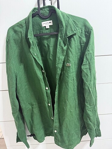 l Beden yeşil Renk LACOSTE GÖMLEK CH5692T