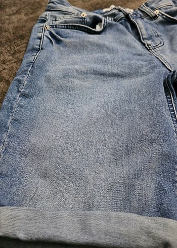 Likralı Erkek Kot Şort - Görsel 4