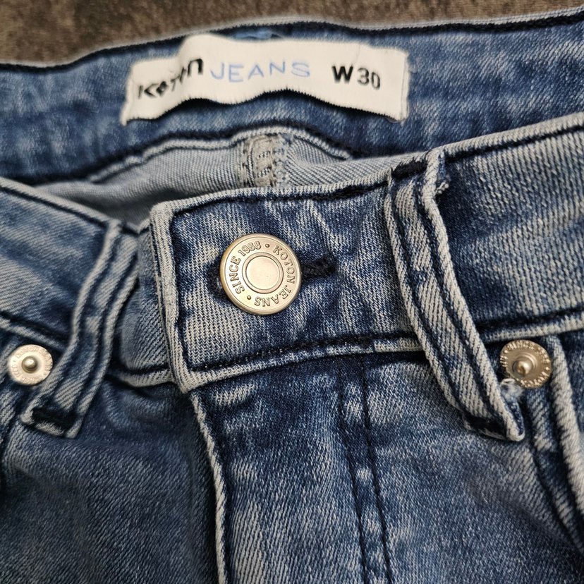 Likralı Erkek Kot Şort - Görsel 2