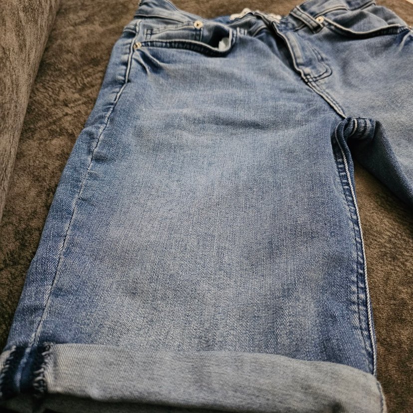 Likralı Erkek Kot Şort - Görsel 4